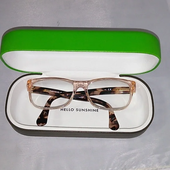kate spade brand women's eyeglasses and case - Picture 7 of 9